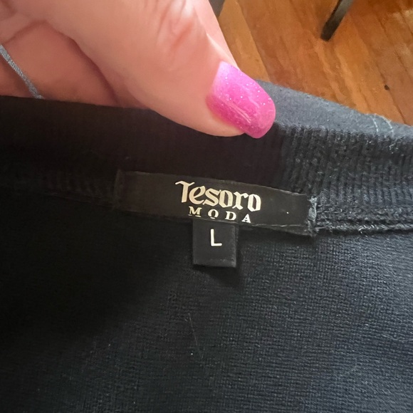 Tesoro Moda Dress Size L - Picture 5 of 6